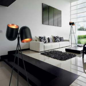 Zumaline Aston Black Floor CO-214041PIC-BL stojící lampy
