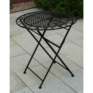 Artium Stůl kovový 70x76cm Barva: černá