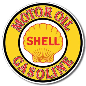 Shell Gas a Oil Round
