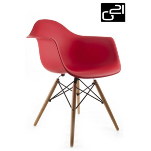 G21 Lumber Red 51733 Designová židle