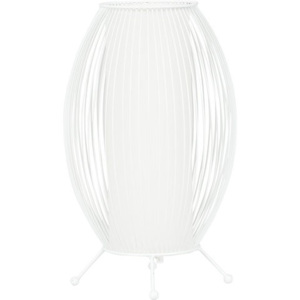 Moderní stolní lampa Mila white 10H5124