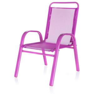 Happy Green Zahradní dětská židle růžová