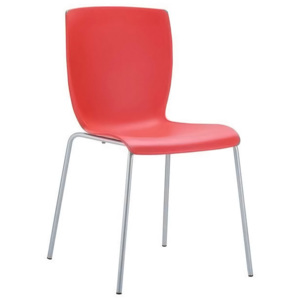 2. jakost Jídelní židle Milly (SET 2 ks) - červená