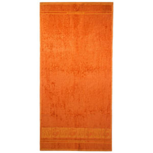 Osuška Bamboo Premium oranžová, 70 x 140 cm