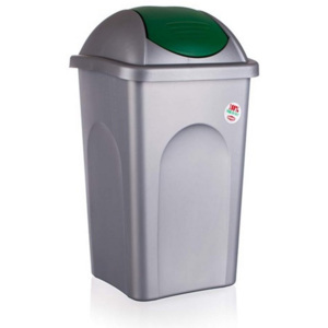VETRO-PLUS Multipat odpadkový koš zelená 5570158, 60 l