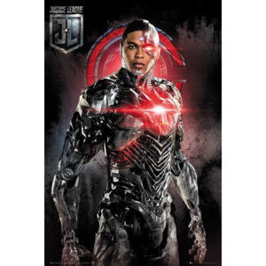 Plakát, Obraz - Liga spravedlivých - Cyborg Solo, (61 x 91,5 cm)