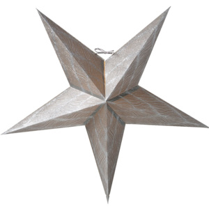 Závěsná svítící hvězda Anis Silver 66 cm