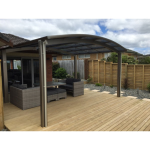 Hliníková oblouková pergola DESIGN PJR 5,4x5,1 m