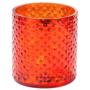 BUTLERS DELIGHT Svícen na čaj. svíčku 8cm – oranžová