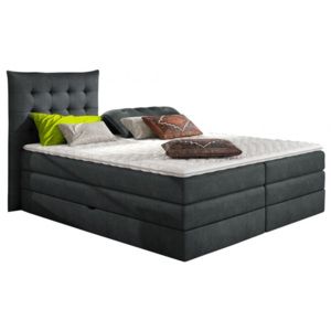 Luxusní postel AURA, 140 x 200 cm (Moderní vysoká postel s možností výběru vlastního potahu )