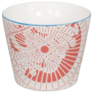 Červeno-bílý porcelánový hrnek Tokyo Design Studio Shiki, 180 ml