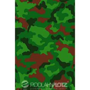 Kusový koberec - Maskáč 550 green AKCE, 60 x 80 cm