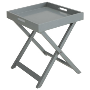 Odkládací stolek Tray, šedý