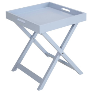 Odkládací stolek Tray, bledě modrý