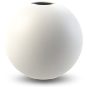 Ball vase 10cm white