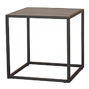 Příruční stolek, dub / černá, JAKIM TYP 1