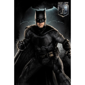 Plakát, Obraz - Liga spravedlivých - Batman Solo, (61 x 91,5 cm)