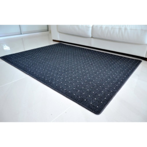 Vopi | Kusový koberec Vopi Udinese antracit - Kulatý 80 cm průměr