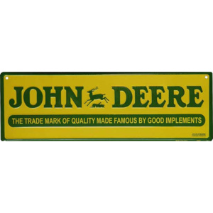 Cedule John Deere sign