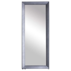 Enix Rama Lux - Otopné těleso se zrcadlem 595x1448mm, 651 W, stříbrná strukturální, RML-614S