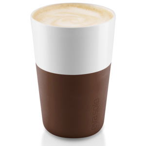 Termohrnky na café latte 360 ml 2 kusy hnědé, Eva Solo
