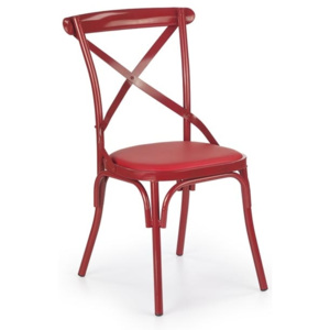 Halmar Jídelní židle K216, červená