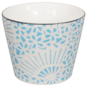 Tyrkysovo-bílý porcelánový hrnek Tokyo Design Studio Shiki, 180 ml