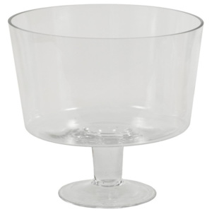 Autronic Skleněná váza Bowl, 24 cm