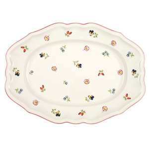 Villeroy & Boch Petite Fleur Oválný servírovací talíř, 37 cm