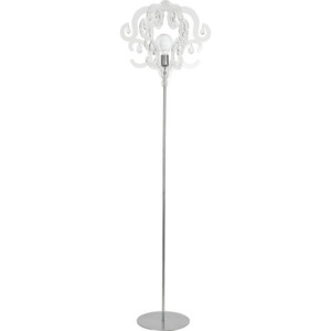 Designová stojací lampa Katerina transparent 10H5213