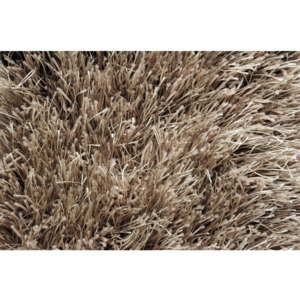 Habitat Kusový koberec Love Shaggy světle hnědá, 80 x 150 cm