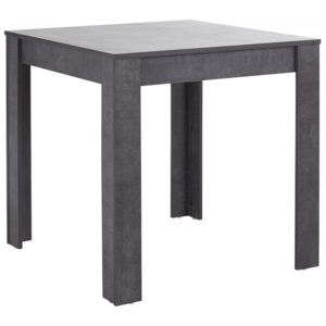 Tmavě šedý jídelní stůl Støraa Lori, šířka 80 cm