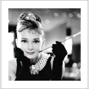 Obraz, Reprodukce - Audrey Hepburn - Smile, (40 x 40 cm)