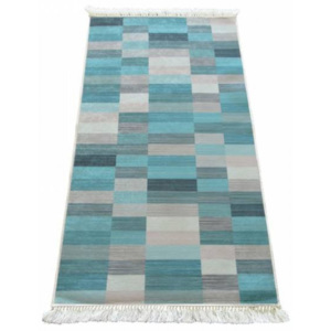 Kusový koberec Amanda modrý, Velikosti 80x200cm