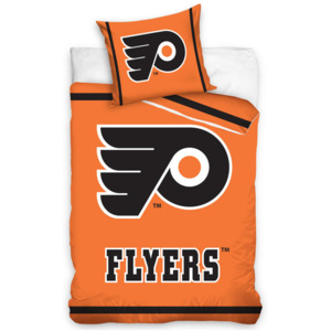 Bavlněné ložní povlečení NHL Philadelphia Flyers svítící
