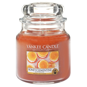 Yankee candle Svíčka ve skleněné dóze - Klementinka s medem, 410 g