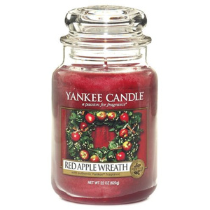 Svíčka Yankee Candle 623gr - Red Apple Wreath