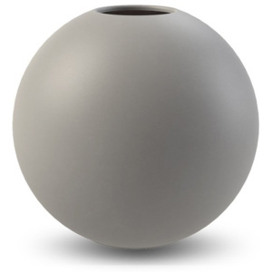 Ball vase 30cm grey