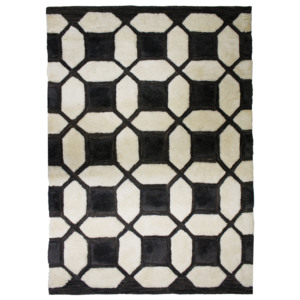 Ručně tkaný vlněný kusový koberec Element 160x230 cm