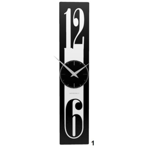 CalleaDesign 10-026 Thin vanilka-21 58cm nástěnné hodiny