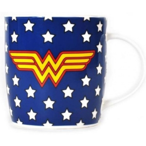 Keramický hrnek Wonder Woman: Logo (objem 350 ml) bílý [MUGBWW16] CurePink