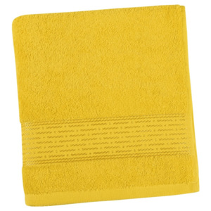 Bellatex Froté ručník Kamilka proužek žlutá, 50 x 100 cm