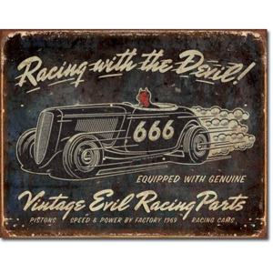 Cedule Vintage Evil Racing