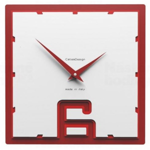 Designové hodiny 10-004 CalleaDesign Breath 30cm vanilka-21