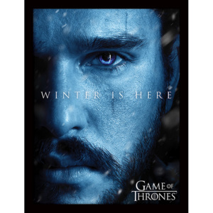 Obraz na zeď - Hra o Trůny (Game of Thrones) - Winter is Here - Jon