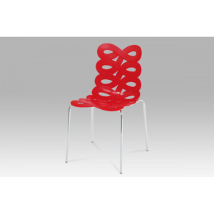 Jídelní židle CT-337 RED červená Autronic