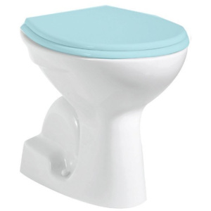 AQUALINE - WC mísa samostatně stojící 36x54cm, otvor v keramice, spodní odpad, bílá (TP340B)