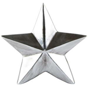 Dekorativní soška KJ Collection Star Silver, výška 14 cm