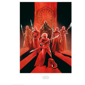 Obraz, Reprodukce - Star Wars: Poslední z Jediů - Snoke & Elite Guards, (60 x 80 cm)