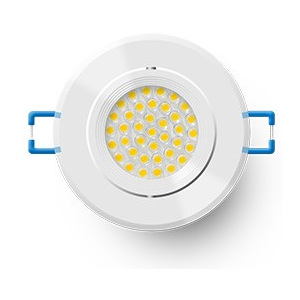 Podhledové LED svítidlo, Ø8,6cm, DIP 2W, teplá bílá